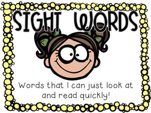 sight word 